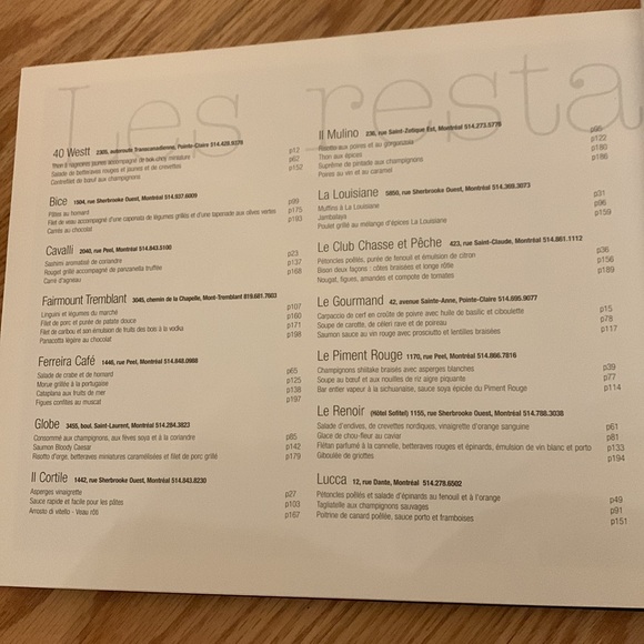 COOK BOOK - Les saveurs de Montréal  - French - Picture 7 of 9